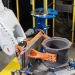 Robotic Grinding of Foundry Parts | MESH Automation