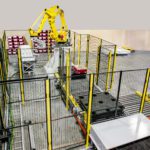 Robotic Tote Palletizing Cell by MESH Automation
