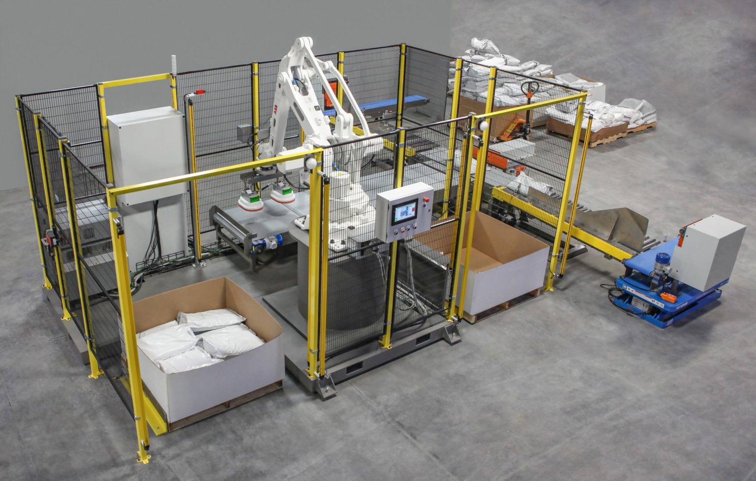 Robotic Palletizing Systems | Palletizing Robots | MESH Automation