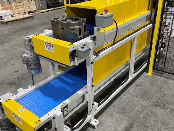 Automated Large CNC Load and Unload for Automotive Manufacturing