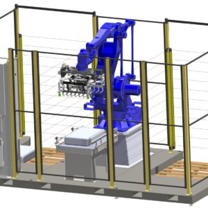Yaskawa Robotic Palletizer for Bags, Fully Assembled