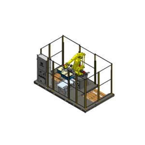 FANUC Robotic Palletizer for Totes, Fully Assembled
